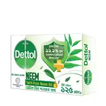 125 gm Dettol Soap Neem with Pure Neem Oil Shower Bar