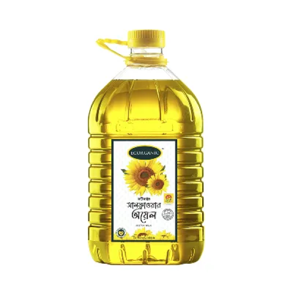 5 ltr Ecorganic Fortified Sunflower Oil Pet