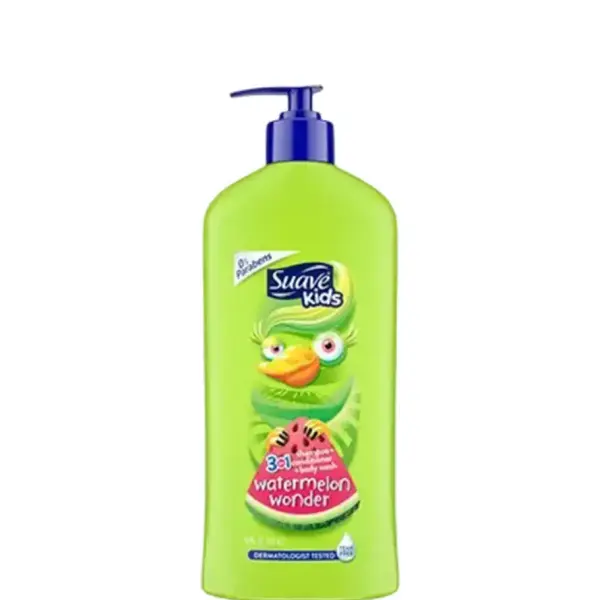 Suave Kids 3in1 Shampoo + Conditioner + Watermelon Body Wash - 532ml